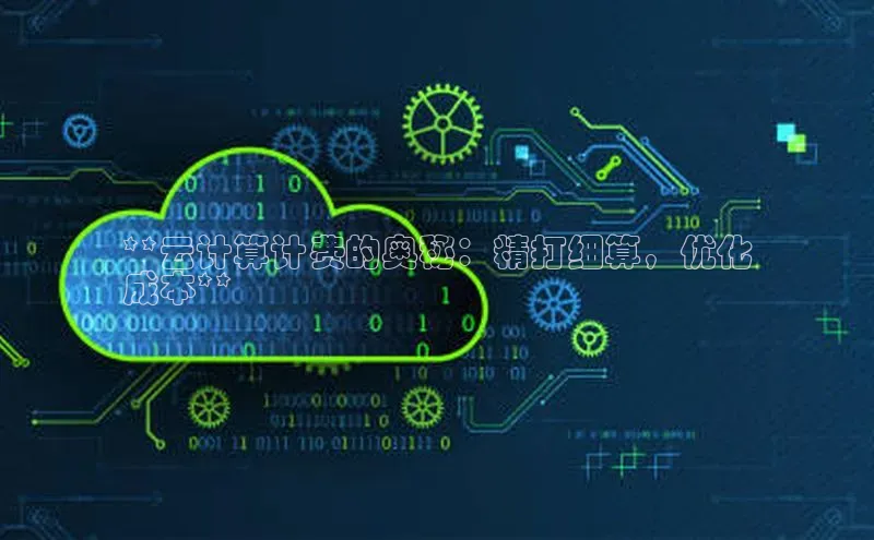 加拿大28圈合法吗赛富乐斯**云计算计费的奥秘：精打细算，优化
成本**