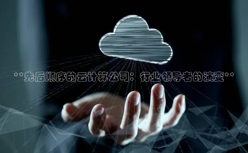 加拿大28圈合法吗赛富乐斯**先后顺序的云计算公司：行业领导者的演变**