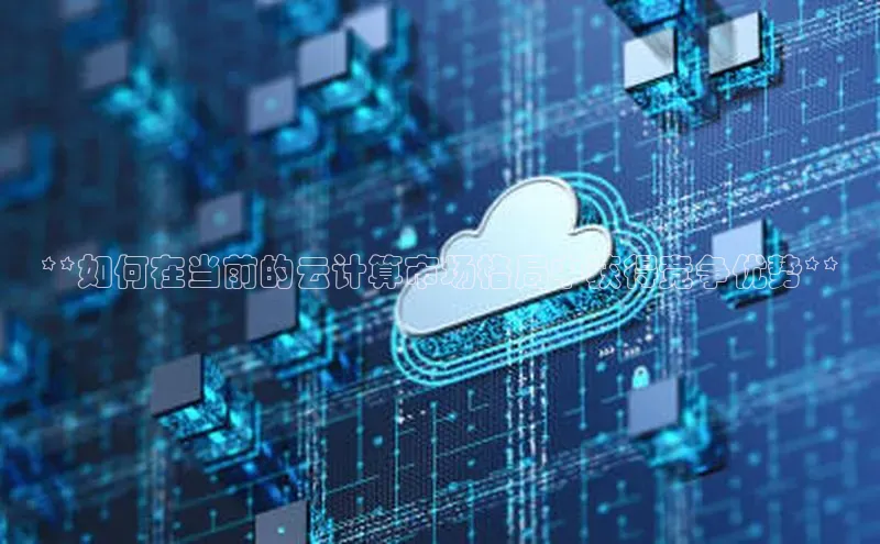 加拿大预测28在线预测官网网易**如何在当前的云计算市场格局中获得竞争优势**