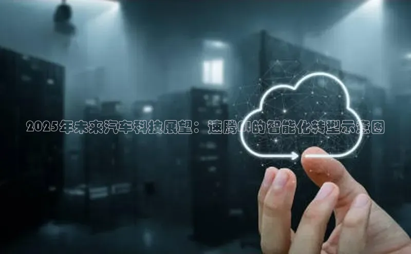 2025年未来汽车科技展望：速腾AI的智能化转型示意图